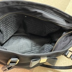 ケイトスペード　トートバッグ　ナイロン　黒の画像