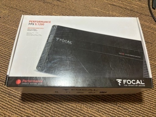 FOCAL 5chアンプ　FPX5.1200