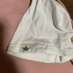 140cm 重ね着風 Tシャツ ピンクの画像