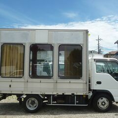 H21年 イスズ　エルフ　2tアルミバン 車両総重量5t未満　AM/FMチューナー　ASR　大型社内灯　アイドリングストップ　走行13000Km　フォグランプ  16878の画像