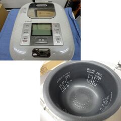 可変圧力IH炊飯ジャー 3合炊き 2018年製 パナソニック SR-JW057 ホワイト 炊飯器 西岡店の画像