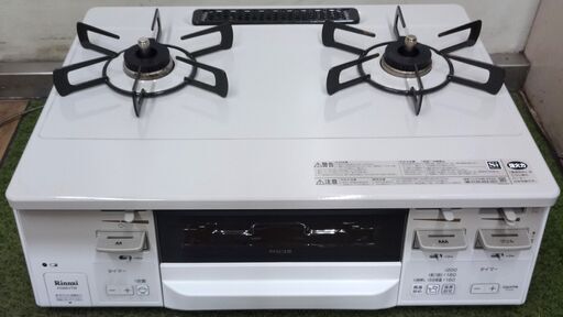 エイブイ：Rinnai ガステーブル KG66VTWR 都市ガス用 右強火力 2023年製