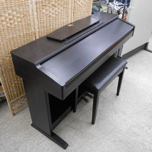 YAMAHA クラビノーバ 電子ピアノ CLP-120 自動演奏機能 2003年製 椅子付き 88鍵盤 Clavinova ブラウン系