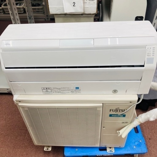⭐️標準工事費込⭐️FUJITSU ルームエアコン　6畳用　2017年製