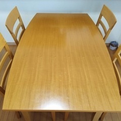 家具 イタリア製ダイニングセット　