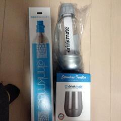 炭酸水精製機 ドリンクメイト 新品✨予備多数あり！家電 キッチン家電の画像