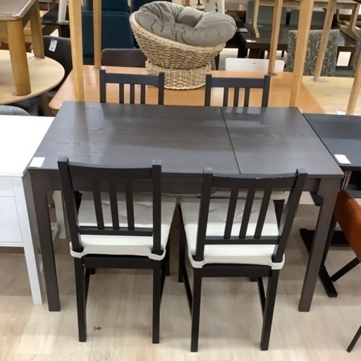 【訳あり】IKEAダイニング5点セット【トレファク東大阪箕輪店】