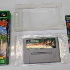 ☆スーパーファミコンソフト　スーパードンキーコング　中古品　の画像