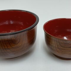 【中古】 和食器 どんぶり　お椀　２個まとめ売り