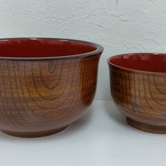 【中古】 和食器 どんぶり　お椀　２個まとめ売りの画像