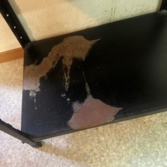 スチール棚 ブラックの画像