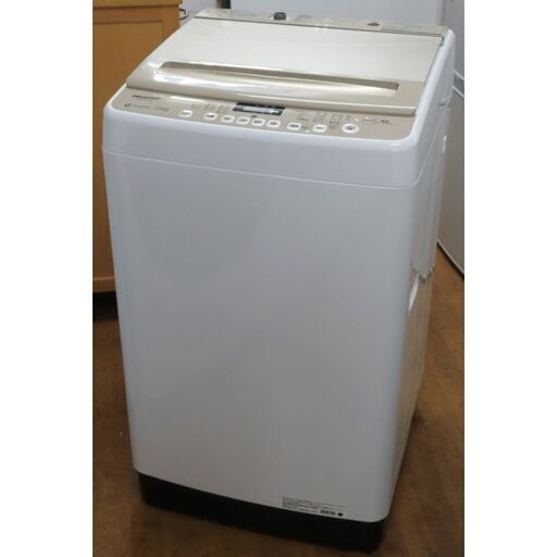 ♪Hisense/ハイセンス 洗濯機 HW-DG75C 7.5kg 2023年製 洗濯槽外し清掃済♪