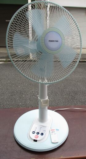☆ユアサ YUASA KYA-R3016BL 30cm リビング扇風機◆きめこまかな風を送る5枚羽根