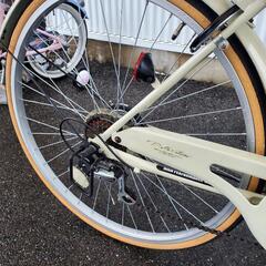 B385 折りたたみ自転車★MYPALLAS★26インチ★6段変速の画像