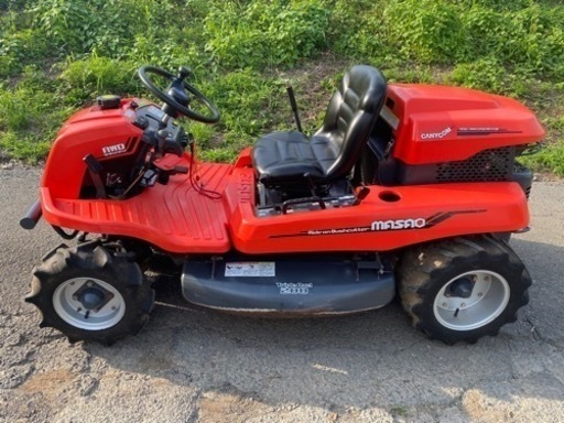 バッテリー新品！　筑水キャニコム　乗用草刈機　マサオ　CMS222 22馬力　228時間　