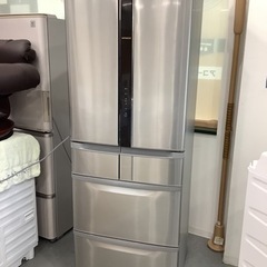 ＊HITACHI 日立ノンフロン冷凍冷蔵庫 441L 6ドア冷蔵庫 R-F440D 2014年製 ファミリーサイズ 家電 キッチン家電 冷蔵庫