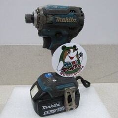 🌲【電動工具】マキタ 18Vインパクトドライバー【地域最大の売り場面積！電動工具高価買取アールワン田川】の画像