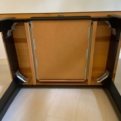 【取りに来てくださる方限定】Francfranc フランフラン　ノイダ　コンソールテーブル　引出し有り　   の画像