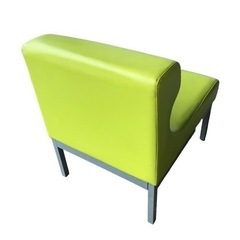 【ジ0628-21】 14000円相当のおしゃれ商品‼️  おしゃれオフィスチェア　黄緑  の画像