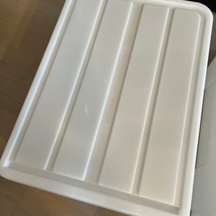 ニトリ　収納・クローゼットケース2つの画像