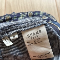 BEAMS◇ビームス ワイドパンツ ワイドデニムパンツ Mの画像