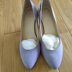 grove パンプス パープル
