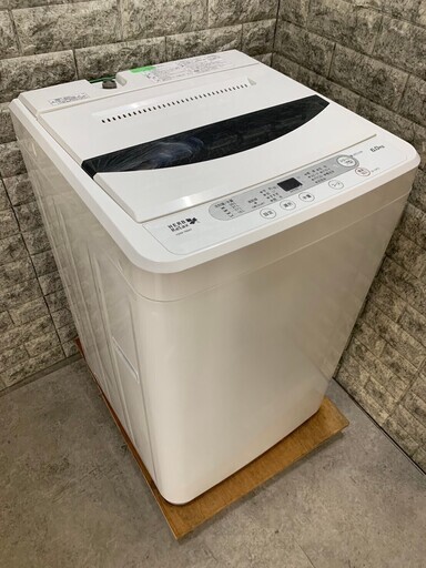 大阪送料無料★3か月保障付き★洗濯機★2019年★ヤマダ★6.0kg★YWM-T60A1★S-54