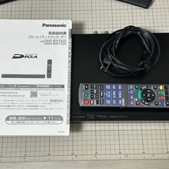 【中古】2012年製　DIGA　Blu-rayレコーダーの画像