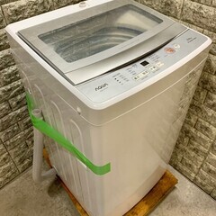 【高年式・美品】大阪送料無料★3か月保障付き★洗濯機★2023年★アクア★5.0kg★AQW-S5N★S-49