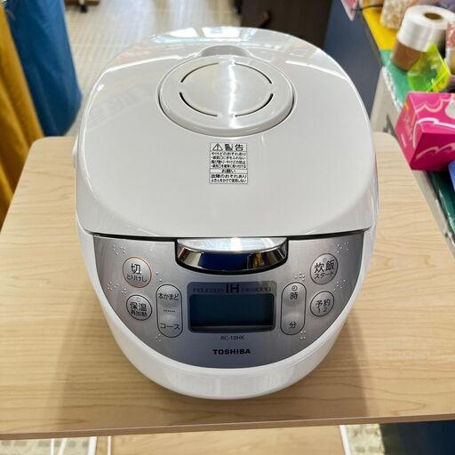 TOSHIBA IHジャー炊飯器 RC-10HK 2021年製 5.5合炊き