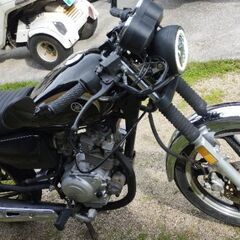 ＹＢ125spカフェレーサーカスタム　書類あり