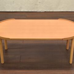 ≪yt1463ジ≫ アウトレット家具 bendi BANGKOK/ベンディ KHANTOKE (RE) /カントーク センターテーブル 幅100cm オーバル型/楕円/長円/宮城県仙台市 60428-15の画像