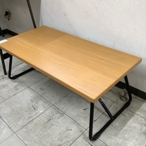 【軽トラ無料貸出中！】無印良品　オーク材折りたたみテーブル