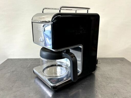 【自社配送は札幌市内限定】De'Longhi/デロンギ コーヒーメーカー CMB6-BK ドリップ式(水容器一体型) ブラック 動作OK 中古【USED】