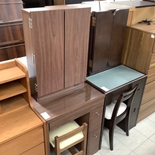 【軽トラ無料貸出中！】ニトリ　ドレッサー　ダークブラウン