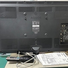 【中古】2011年製　SHARP　AQUOS　32型テレビの画像