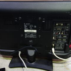 ⑫20インチ SHARP シャープ 液晶テレビ LC-20V5 2011年製 20V型 家電 テレビ リモコン付き B-CAS付きの画像