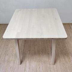 イケア　ダイニングテーブル　二人掛け　【美品】