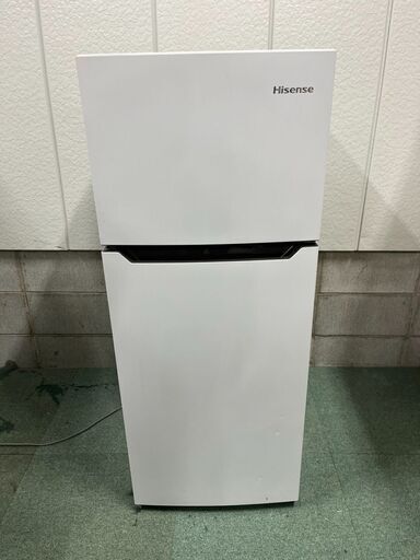 Hisense ハイセンス 2ドア ノンフロン冷凍冷蔵庫 120L（冷蔵91L、冷凍29L） HR-B12C 2019年製
