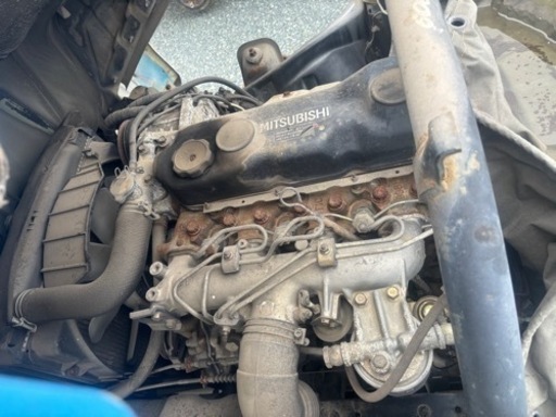 キャンター ハーフカット 4D36 輸出用 エンジン ミッション 足回り キャビン CANTER engine axle cabinet FE516 export