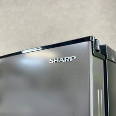 ☑︎ご成約済み🤝 SHARP 一人暮らし冷蔵庫 152L✨ 超美品！2022年製⭕️ マットダークグレー🐺の画像