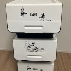 激レア　ミッキー　ディズニー　収納　ケース　ボックス　PLANE CLAZY