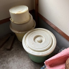 漬物瓶などの画像