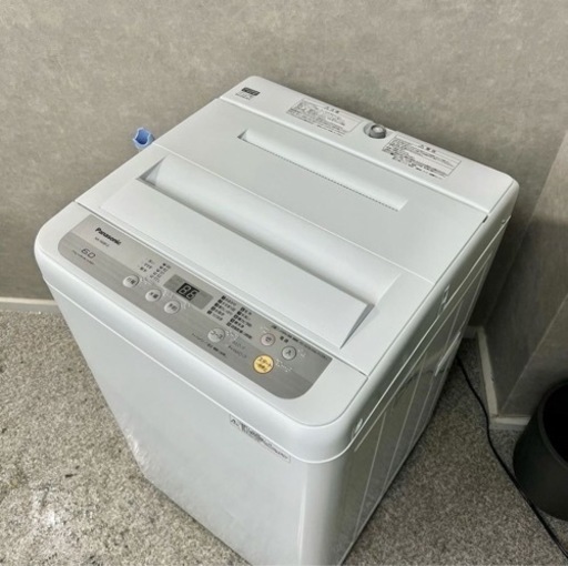 ☑︎ご成約済み? Panasonic 一人暮らし洗濯機 6kg 2018年製