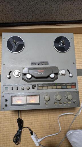 TEAC X-20R動作未確認のためジャンクで
