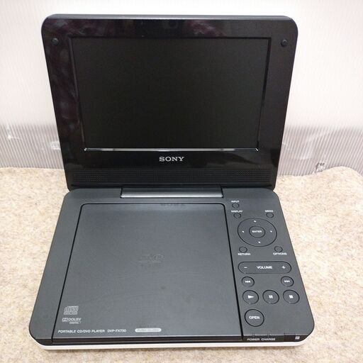 SONY ポータブルDVDプレイヤー DVP-FX730/W