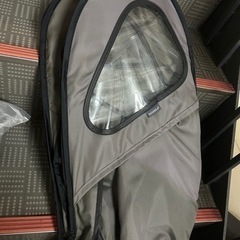 自転車　ノロッカ　前乗せ　レインカバーの画像