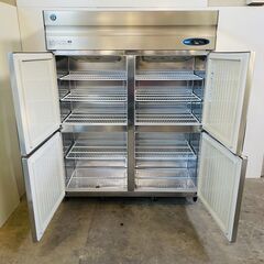 縦型冷凍冷蔵庫 HRF-150ZFT ホシザキ 2017年 業務用 2凍2蔵 4枚扉 中古 の画像