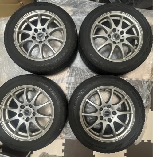 ホイールタイヤセット16インチ　クロススピード　195/60R16 トーヨートランパス