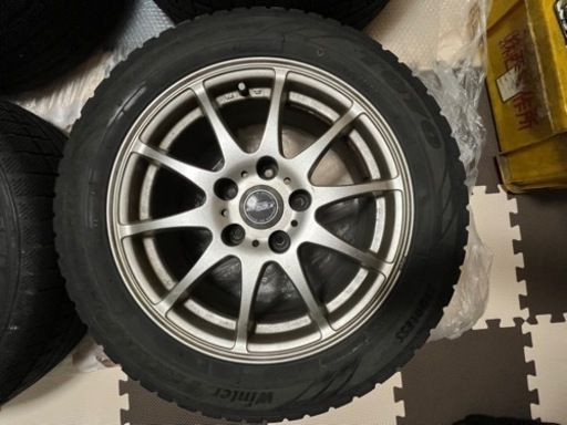 ホイールタイヤセット16インチ　クロススピード　195/60R16 トーヨートランパス　